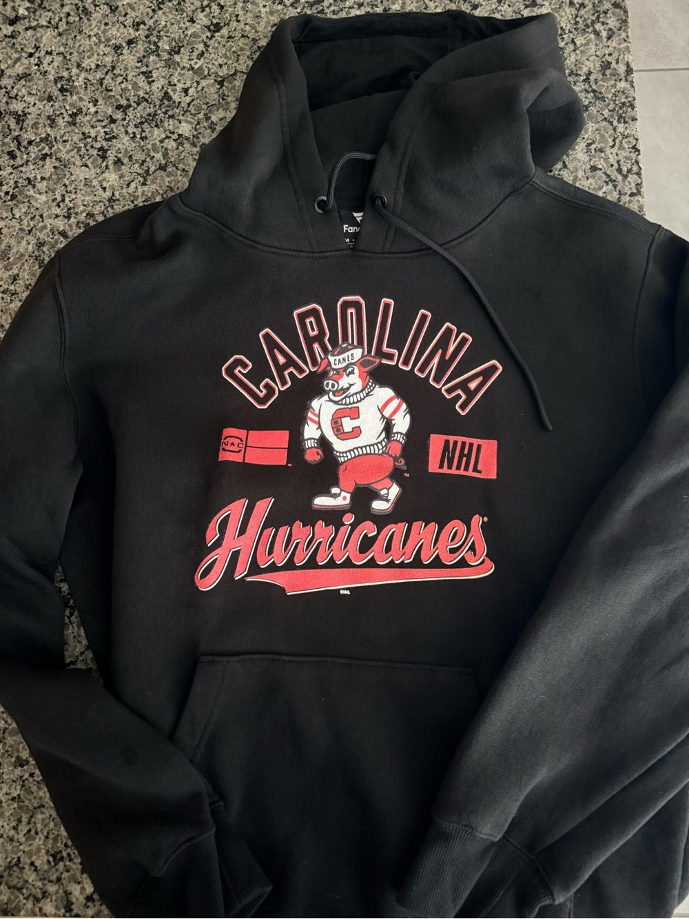 Carolina Hurricanes Fanatics Black Hoodie